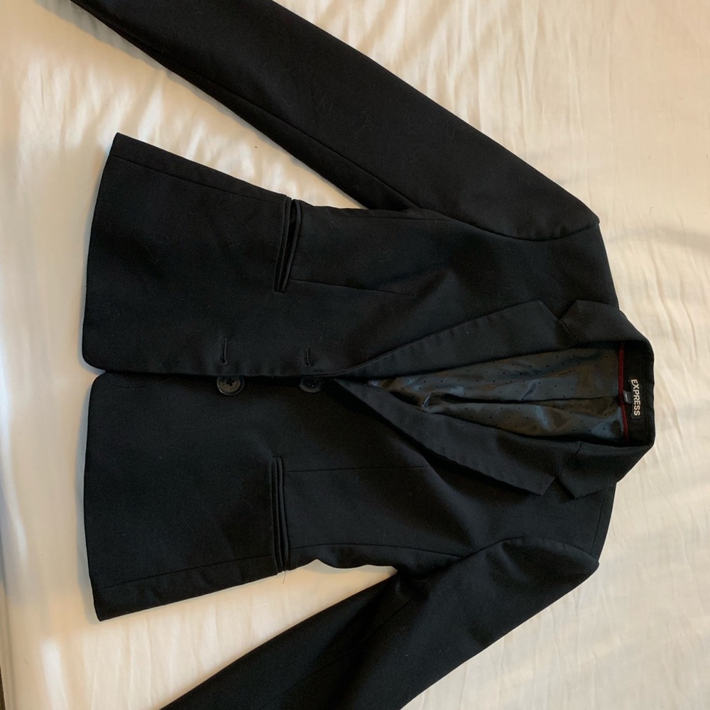 Express long sleeve black blazer